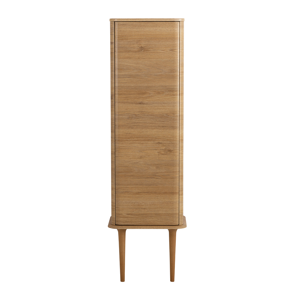 IDRA Колонна подвесная с дверью, реверсивная 55821 Rovere Tabacco, 47,5x37x123 - Gidratop.ru изображение