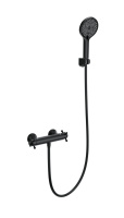 Смеситель для душа с термостатом WONZON & WOGHAND Strato, Черный матовый (WW-B2048-A-MB) - Gidratop.ru изображение