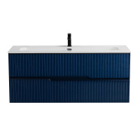 DUET-N База под раковину подвесная с двумя выкатными ящиками, Sapfiro, 1200x457x500, DUET-N-1200-2C-SO-SPF-P