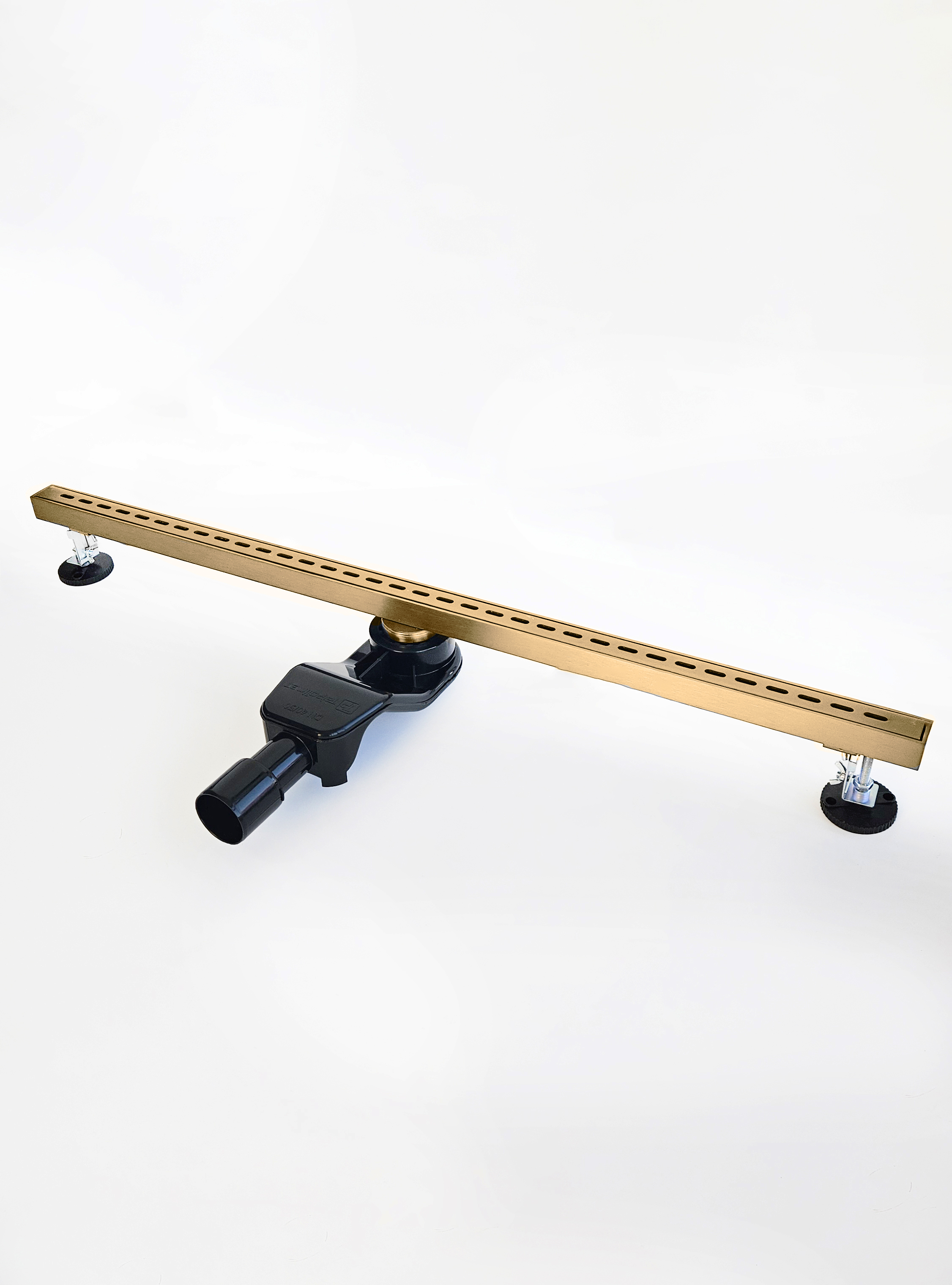 Душевой трап 90 см WONZON & WOGHAND, Брашированное золото (WW-65409M-BG) - Gidratop.ru изображение