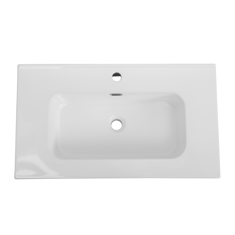 Керамическая раковина CZR-8095-80, 810x460x170 - Gidratop.ru изображение