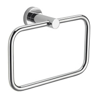 Colombo Plus Полотенцедержатель, кольцо, металлический, цвет: PVD нержавеющая сталь - Gidratop.ru изображение