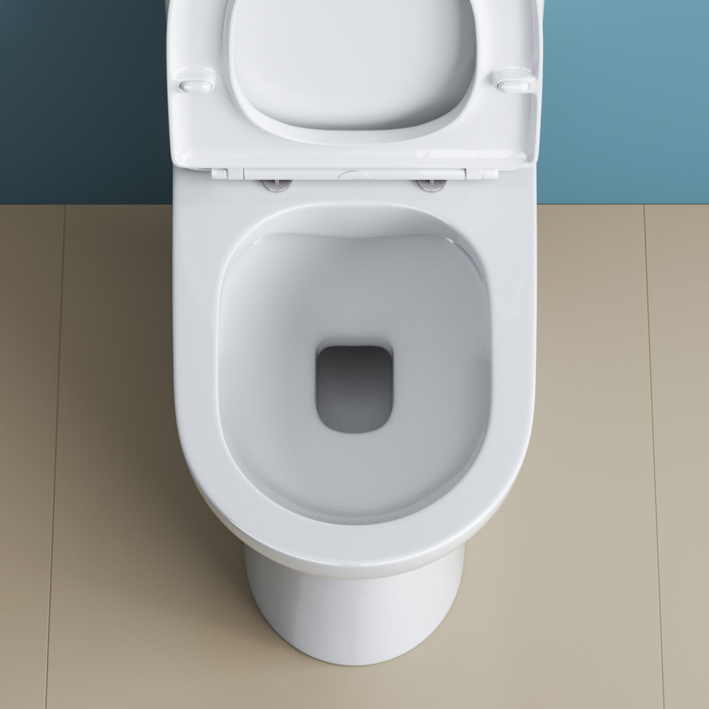 Унитаз-компакт безободковый BelBagno LOUNGE BB045CPR/BB045/051SC - Gidratop.ru изображение