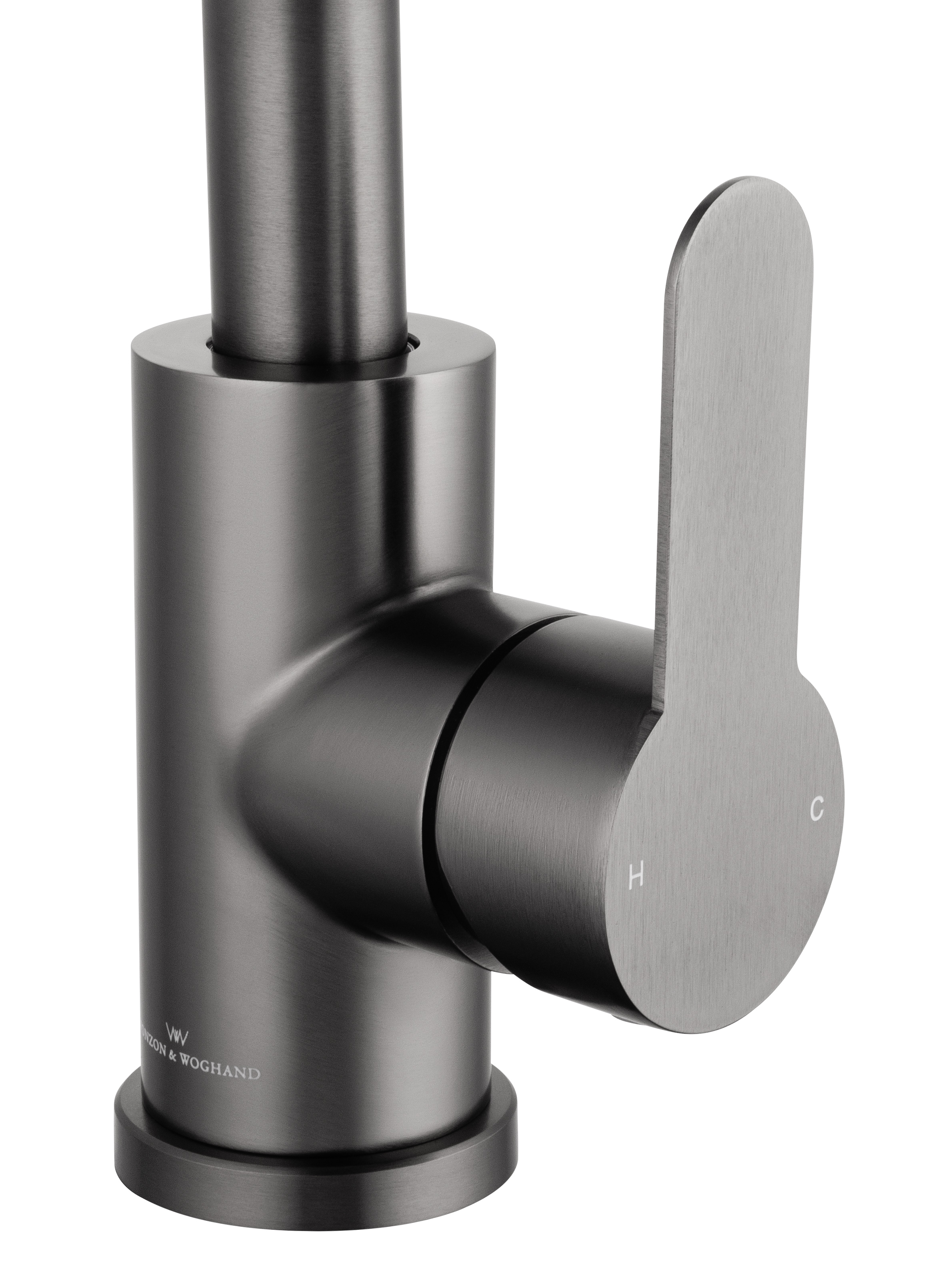 Смеситель для кухни WONZON & WOGHAND, Темный графит (WW-AE4554-BGG) - Gidratop.ru изображение