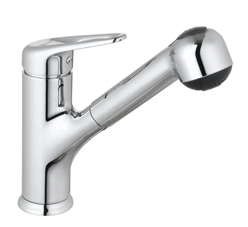 Смеситель для кухни Lemark Luna LM4149C с вытягивающимся изливом - Gidratop.ru изображение