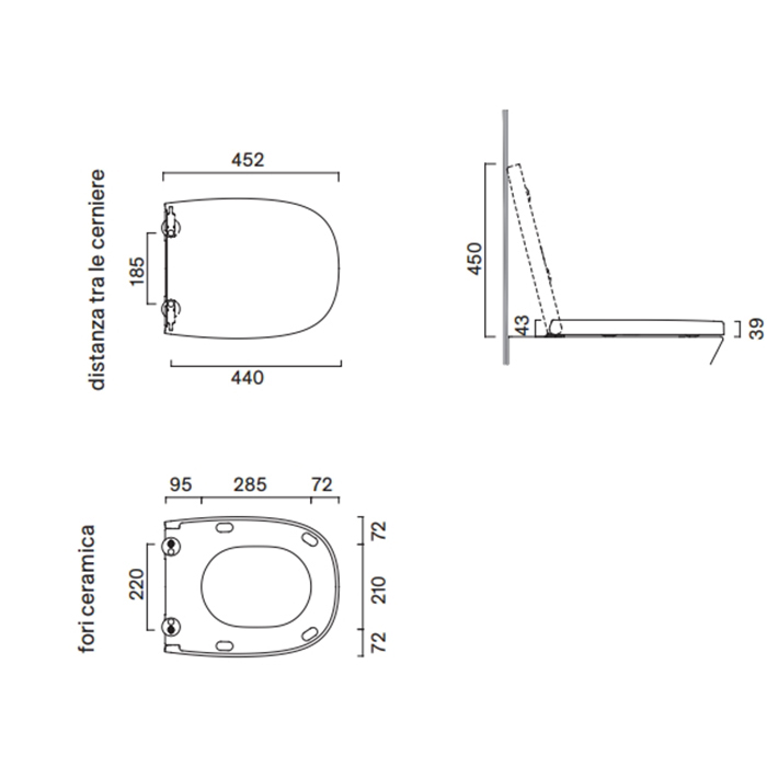Catalano Alvea Сиденье для унитаза с микролифтом быстросъемная, цвет белый глянцевый - Gidratop.ru изображение