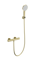Смеситель для душа с термостатом WONZON & WOGHAND INN1, Брашированное золото (WW-B3013-A-BG) - Gidratop.ru изображение