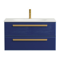 ECO База под раковину подвесная с двумя выкатными ящиками, Sapfiro, 746x472x500, ECO-750-2C-SO-SPF-P - Gidratop.ru изображение