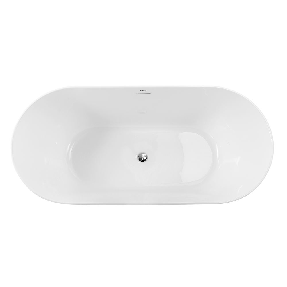 Акриловая ванна BELBAGNO BB416-1700-800 - Gidratop.ru изображение