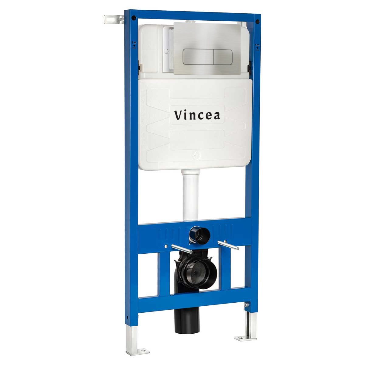 Инсталляция для подвесного унитаза Vincea VIS-601, 500*1112, цвет сине-белый - Gidratop.ru изображение