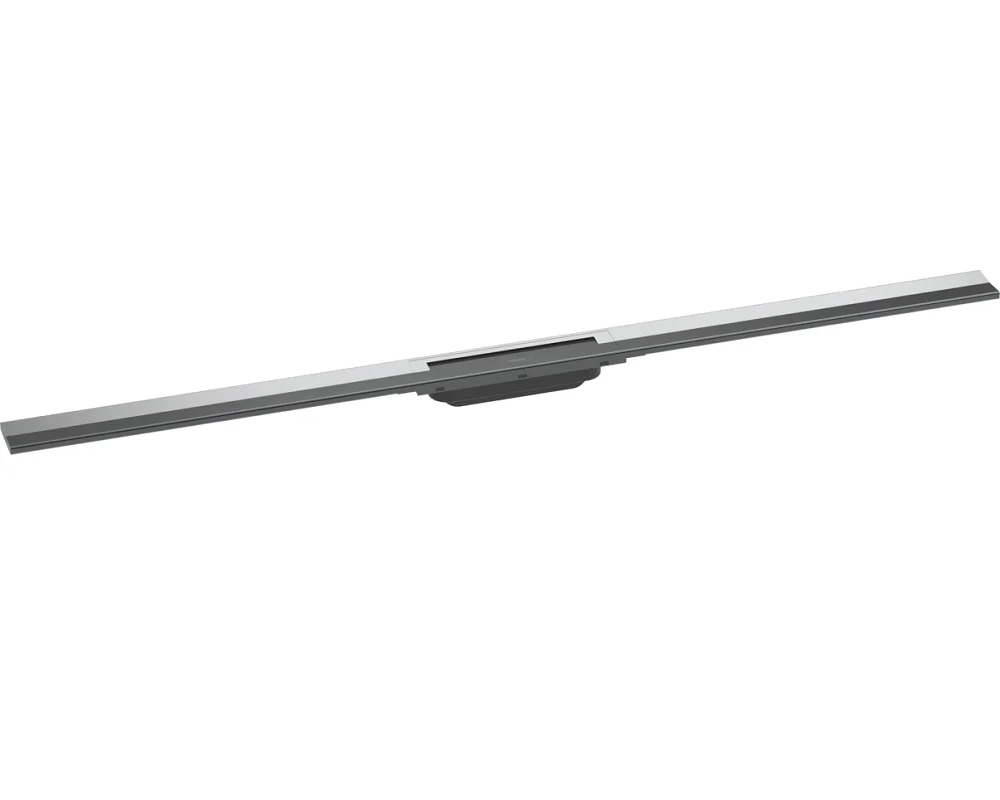 Решетка для дренажного канала Hansgrohe RainDrain Flex, 120 см, хром, 56047000 - Gidratop.ru изображение