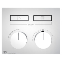 Gessi Hi-Fi термостат для душа, с включением до 2 источников одновременно (внешняя часть), цвет: хром - Gidratop.ru изображение