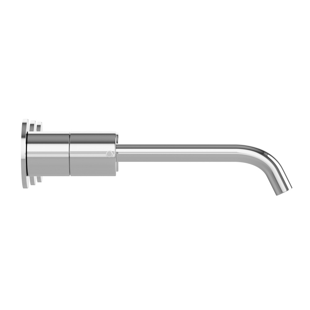 LEAF-BLI3L-20-L-01-W0 Смеситель для раковины встраиваемый на три отверстия, длина излива 20 см, исполнение Хром - Gidratop.ru изображение