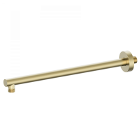 Настенный кронштейн для верхнего душа WONZON & WOGHAND, Брашированное золото (WW-SA09-40-BG) - Gidratop.ru изображение