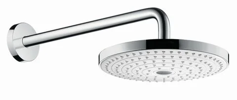 Верхний душ Hansgrohe Raindance Select ES, 24х24 см, 2 режима струи, с держателем 26470000, цвет хром - Gidratop.ru изображение