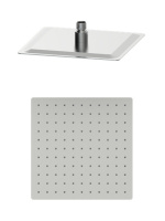 Верхний душ WONZON & WOGHAND, Брашированный никель (WW-88DP02-BN) - Gidratop.ru изображение