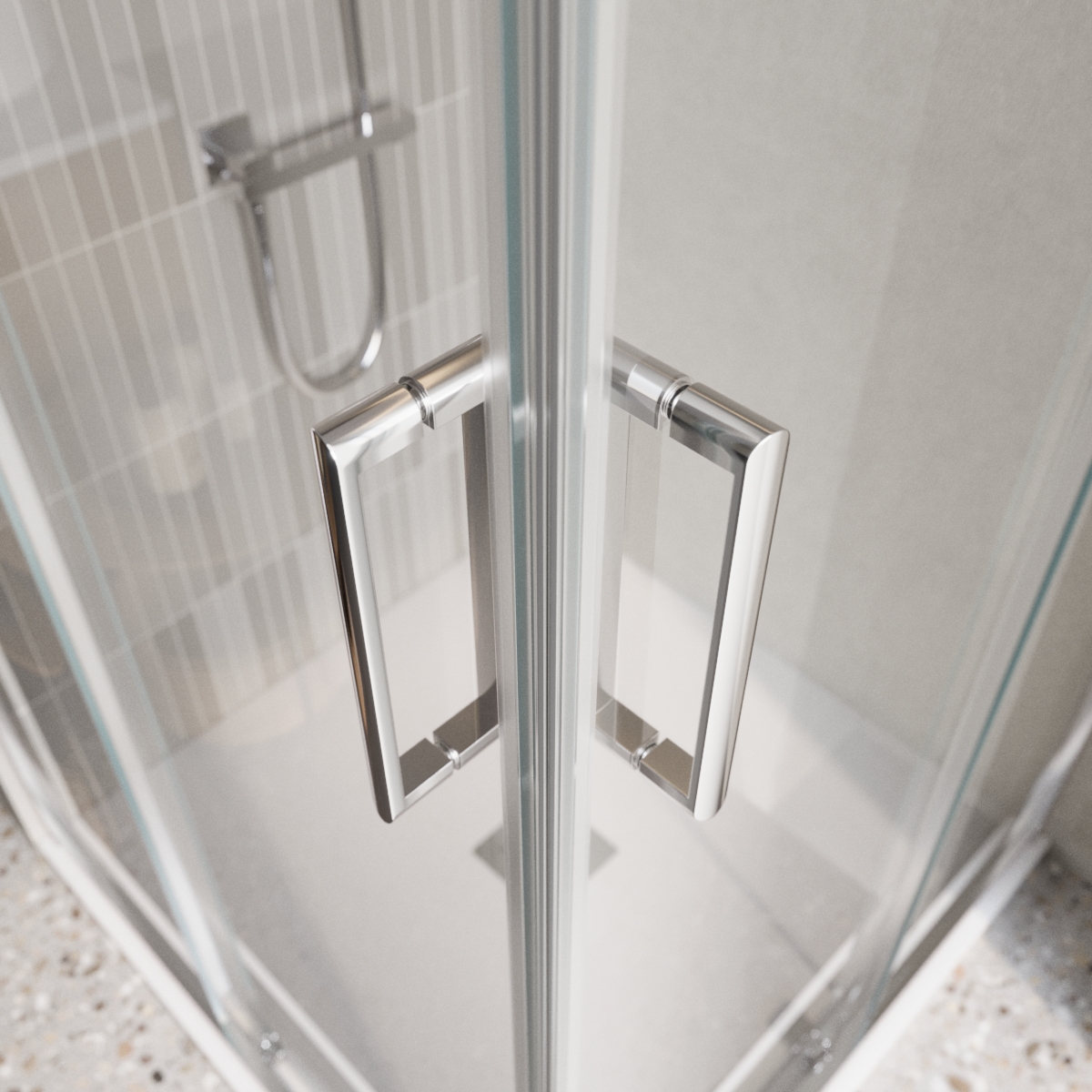 Душевой уголок BelBagno LUCE-A-2-80-C-Cr - Gidratop.ru изображение