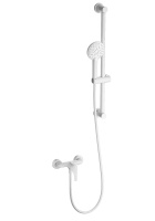 Смеситель для душа с гарнитуром WONZON & WOGHAND, Белый матовый (WW-4570-MW) - Gidratop.ru изображение
