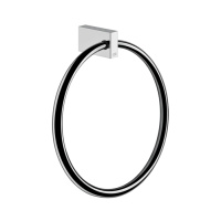 Gessi Rettangolo полотенцедержатель кольцо, цвет: хром - Gidratop.ru изображение