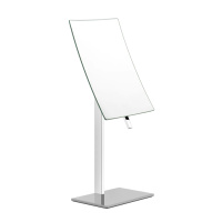 Gessi Rettangolo Косметическое зеркало настольное поворотное, цвет: хром - Gidratop.ru изображение