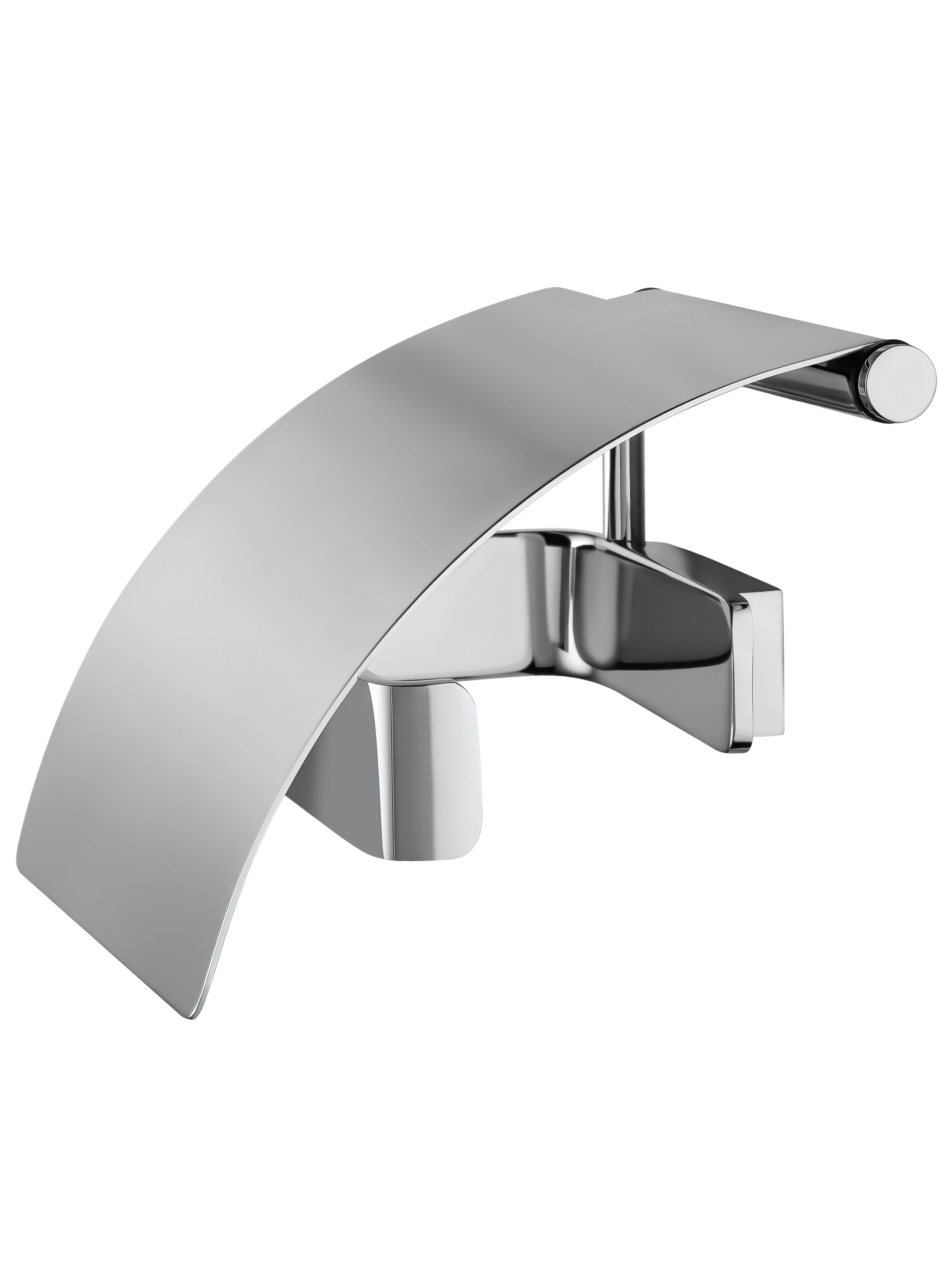 Держатель для туалетной бумаги с крышкой WONZON & WOGHAND LOTTE, Хром (WW-8326) - Gidratop.ru изображение