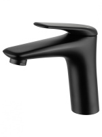 Смеситель для раковины WONZON & WOGHAND Elbe, Черный матовый (WW-A41222-MB) - Gidratop.ru изображение