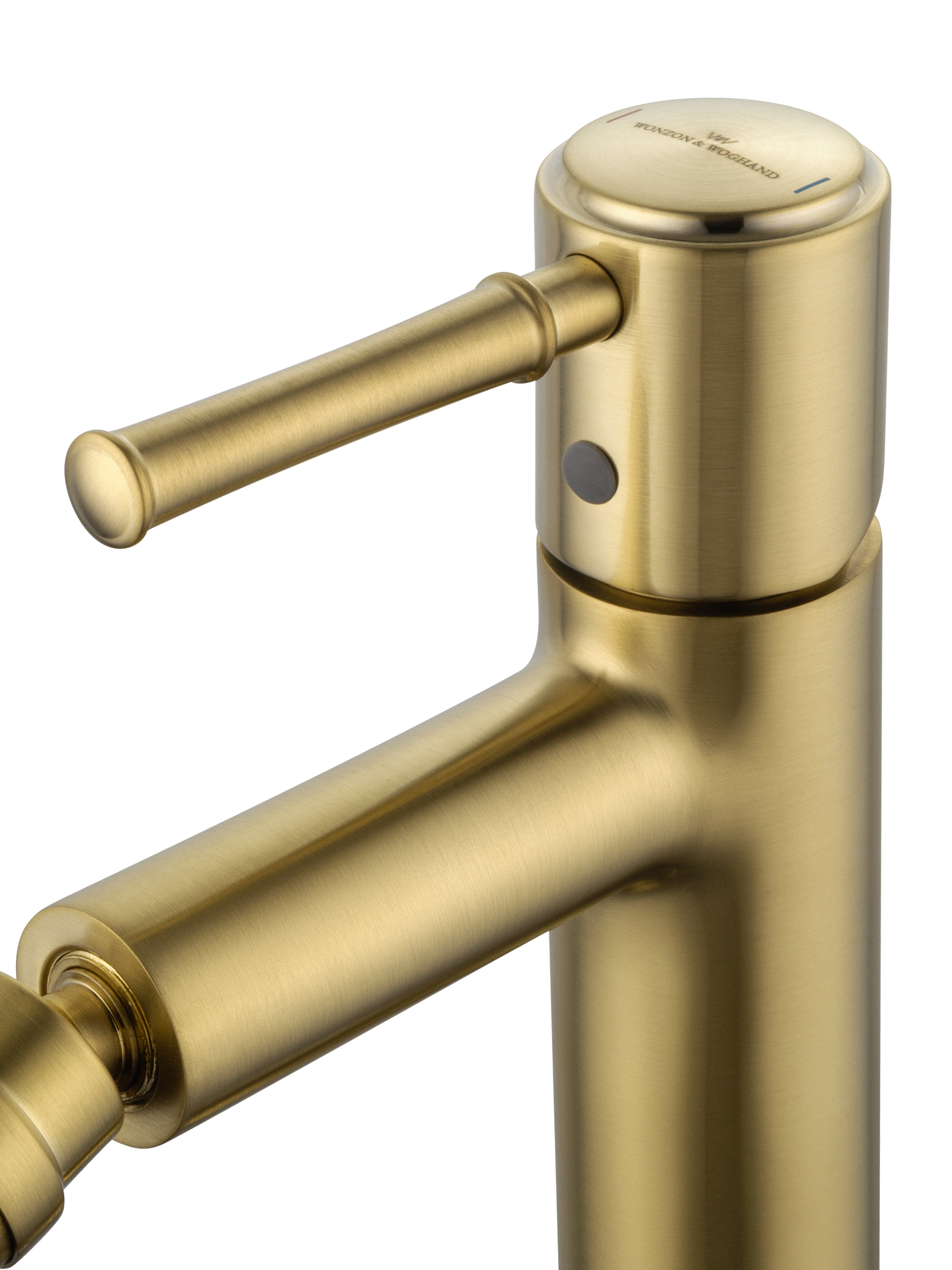 Смеситель для биде WONZON & WOGHAND TOR, Брашированное золото (WW-88016073-BG) - Gidratop.ru изображение