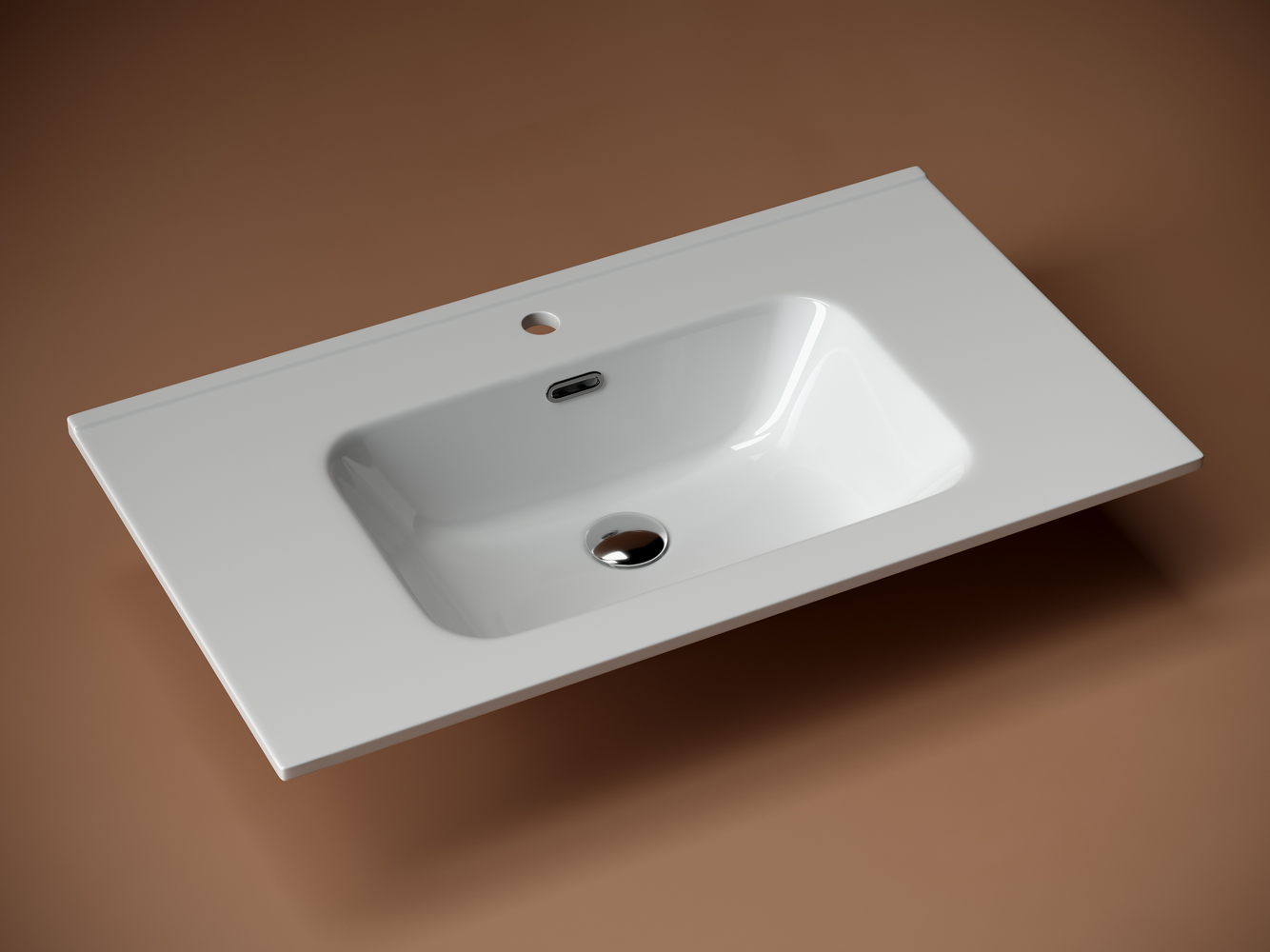Умывальник накладной прямоугольный Element 810x465x180мм - Gidratop.ru изображение