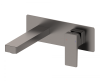 Смеситель для раковины встраиваемый WONZON & WOGHAND CUBE 2.0, Темный графит (WW-88869068-BGM) - Gidratop.ru изображение