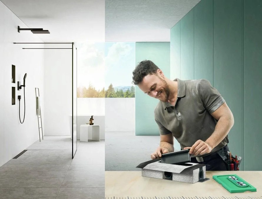 Дренажный канал Hansgrohe uBox universal, стандартная установка, 01001180 - Gidratop.ru изображение