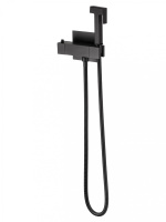 Смеситель с гигиеническим душем и термостатом встраиваемый WONZON & WOGHAND, Черный матовый (WW-88819903-MB) - Gidratop.ru изображение