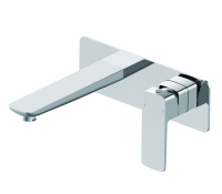 Смеситель для раковины встраиваемый WONZON & WOGHAND EDGE, Хром (WW-88869003-CR) - Gidratop.ru изображение