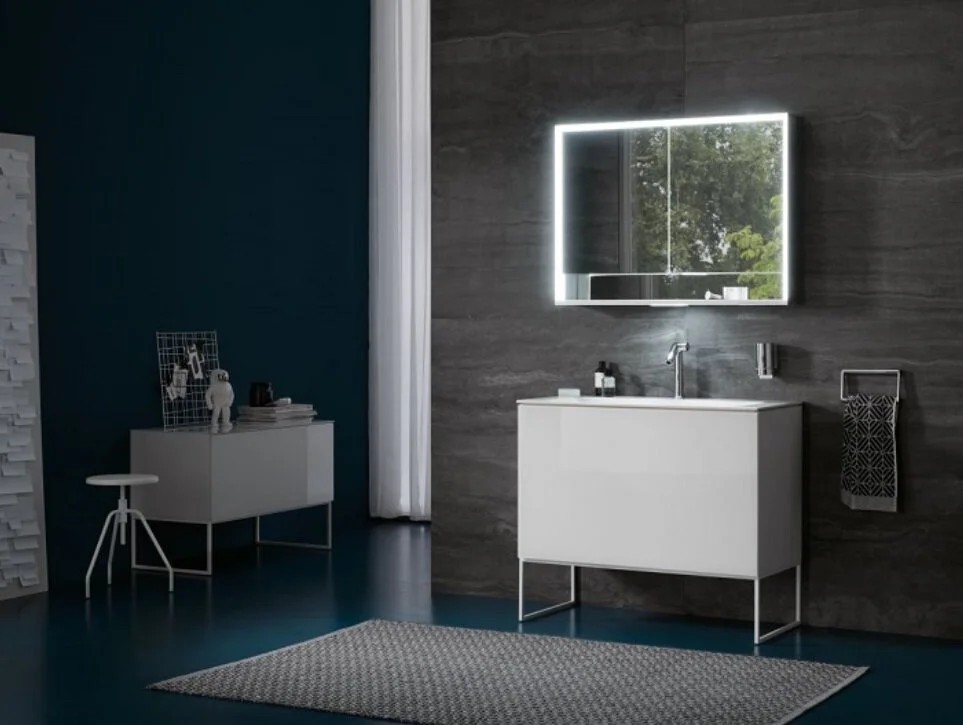 Зеркальный шкаф Keuco Royal Lumos 14304 171301 100 x 16.5 x 73.5 см с подсветкой - Gidratop.ru изображение