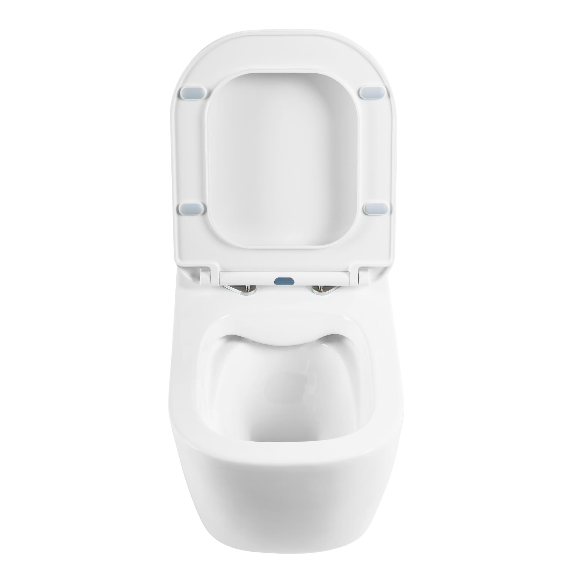Унитаз подвесной безободковый BelBagno GENOVA BB1102CH/BB1102SC - Gidratop.ru изображение