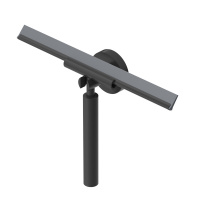 RELAX-SV-NOP Скребок-водосгон для душевой шторки, исполнение черный матовый - Gidratop.ru изображение