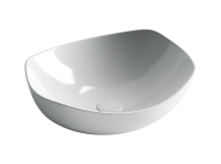 Умывальник чаша накладная овальная Element 420x385x145мм