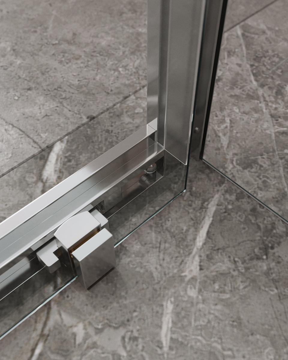 Душевой уголок CEZARES MOLVENO-AH-11-150/100-C-Cr-IV - Gidratop.ru изображение