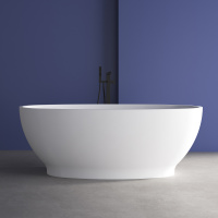 Акриловая ванна ABBER AB9207 белая - Gidratop.ru изображение