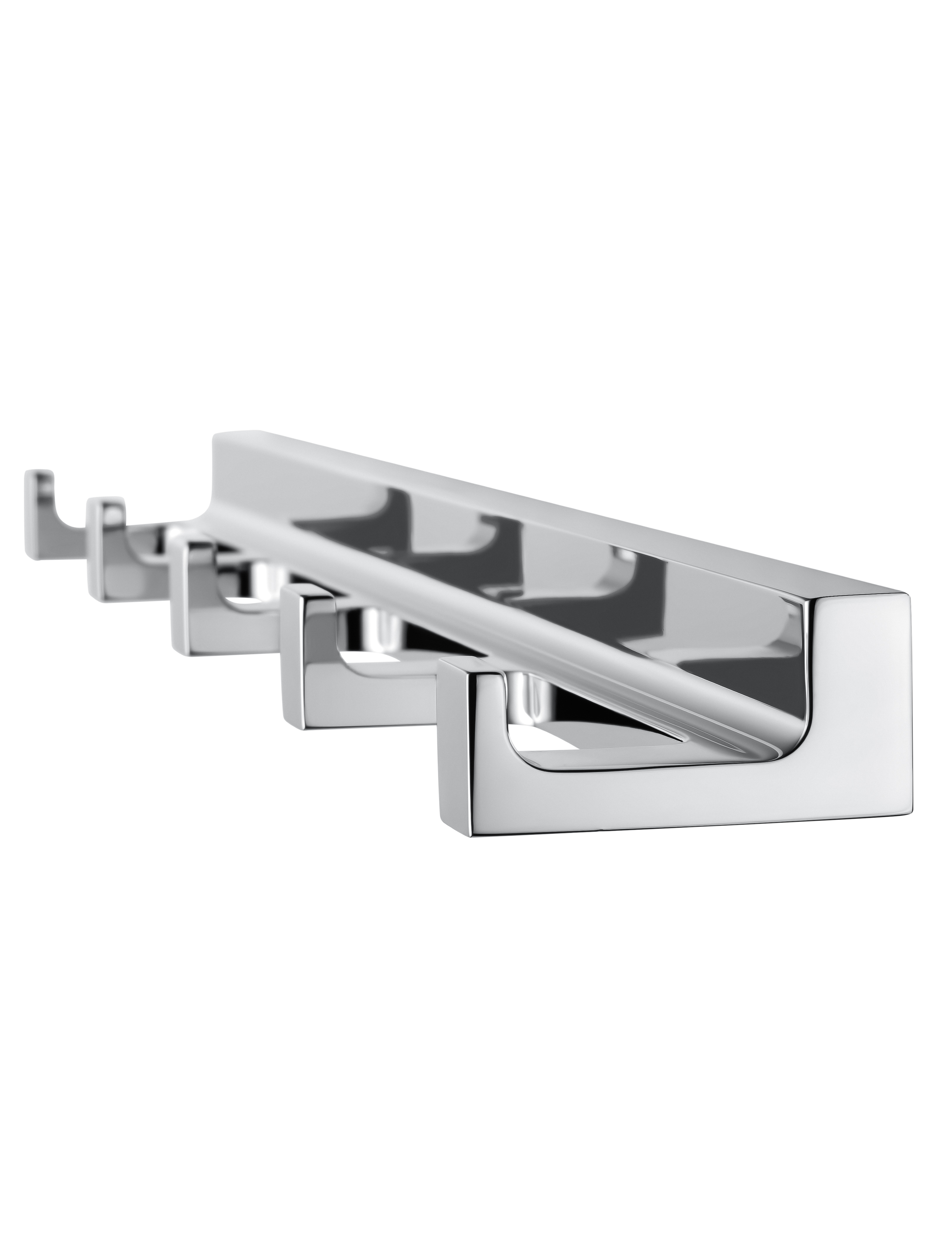 Вешалка с 5 крючками для ванной WONZON & WOGHAND ECLIPSE, Хром (WW-9155) - Gidratop.ru изображение