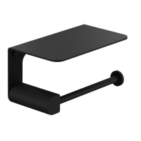 GESSI Rilievo держатель туалетной бумаги с крышкой, цвет: nero XL
