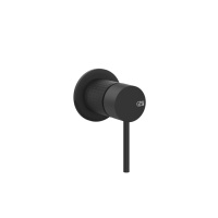 GESSI 316 встраиваемый смеситель на 1/2 на 1 источник (внешняя часть), цвет: Black XL