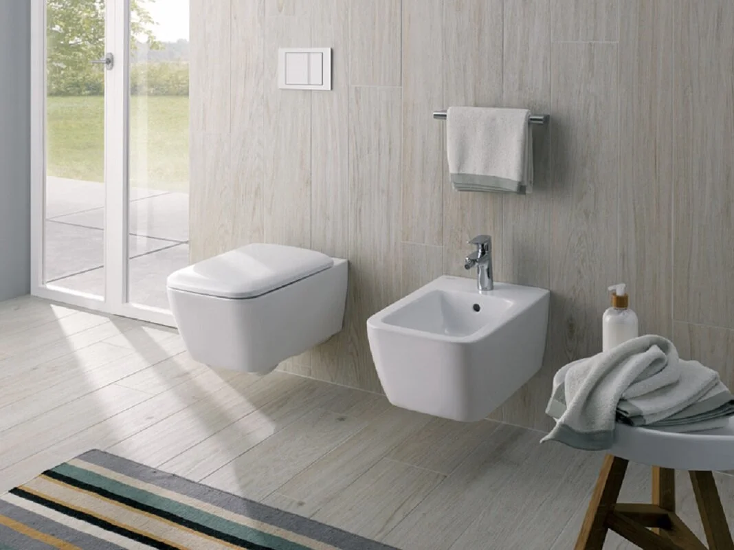Биде Geberit iCon 231910000 Square подвесное, цвет белый - Gidratop.ru изображение