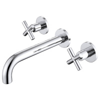 Смеситель ABBER Wasser Kreis AF81121 для раковины скрытого монтажа, хром - Gidratop.ru изображение