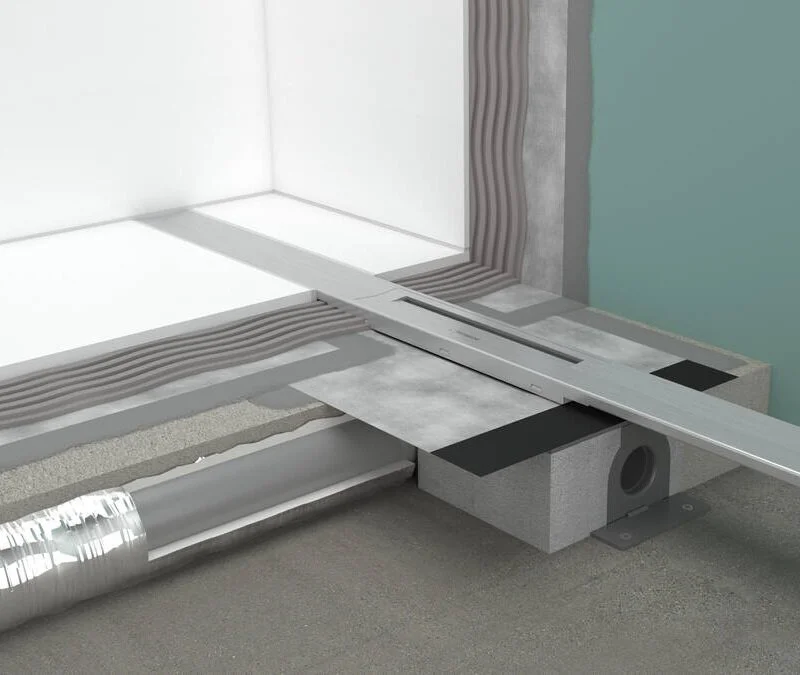 Решетка для дренажного канала Hansgrohe RainDrain Flex, 70 см, полированная сталь, 56043800 - Gidratop.ru изображение