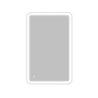 Зеркало с встроенным светильником и сенсорным выключателем SPC-MAR-500-800-LED-TCH, 12W, 220-240V, 500x30x800 - Gidratop.ru изображение