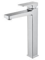 Смеситель для раковины высокий WONZON & WOGHAND CUBE 2.0, Хром (WW-88019068-CR) - Gidratop.ru изображение