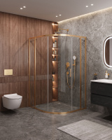 Душевой уголок CEZARES MOLVENO-RH-11-120/110-C-BORO-IV - Gidratop.ru изображение