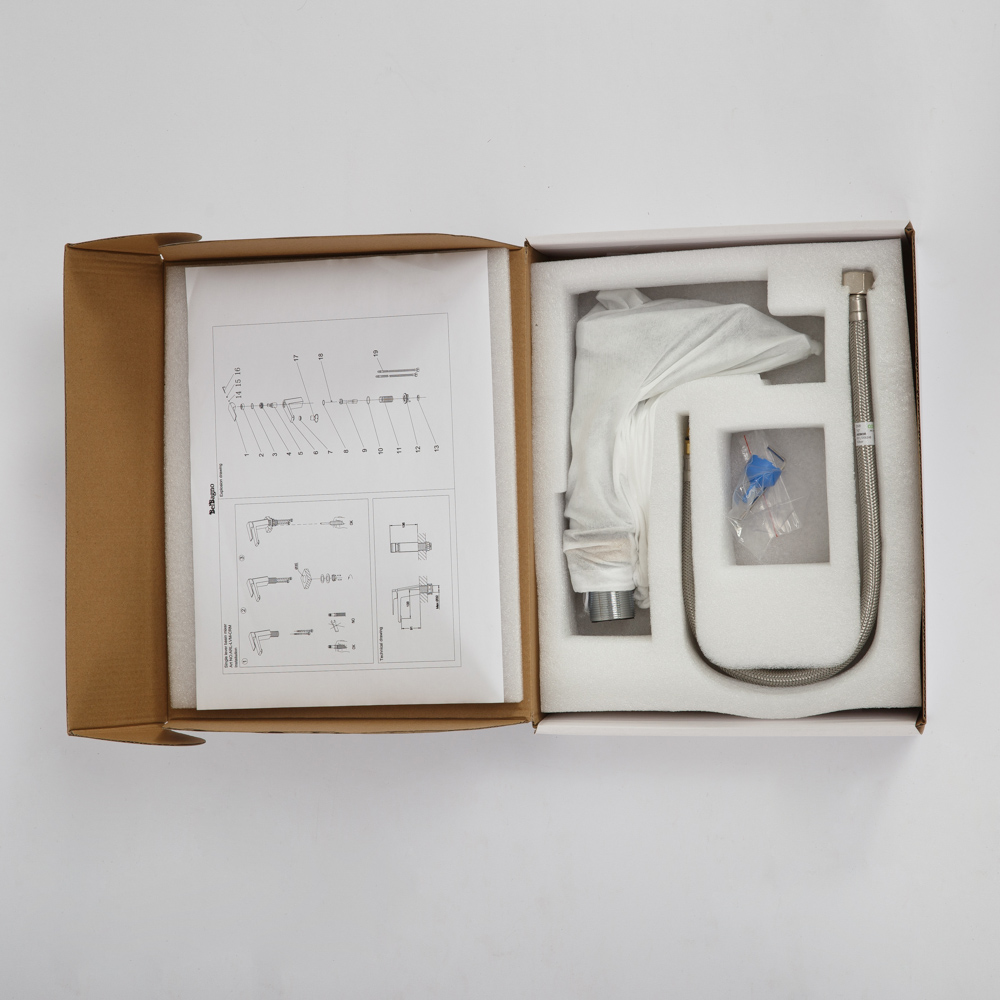 ARLIE Смеситель для раковины, без донного клапана, хром ARL-LVM-CRM - Gidratop.ru изображение