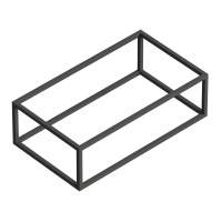 CADRO металлический каркас сварной под раковину 800х460х300, CADRO-80/46/30-1C-SO-MET-ST - Gidratop.ru изображение