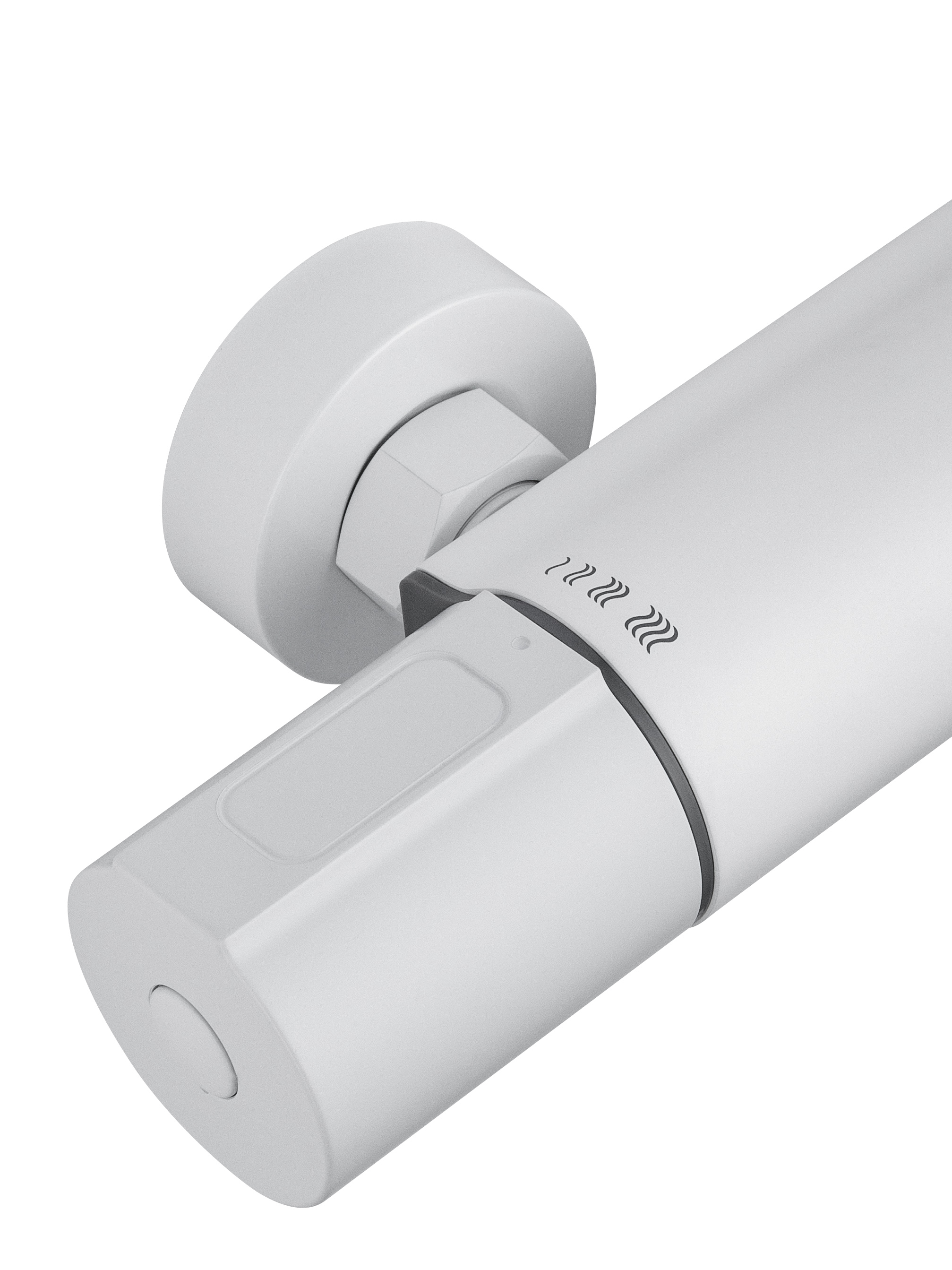 Смеситель для душа с термостатом WONZON & WOGHAND INN 2, Белый матовый (WW-A2006-A-MW) - Gidratop.ru изображение